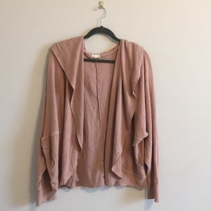 Silence & noise hooded cardigan